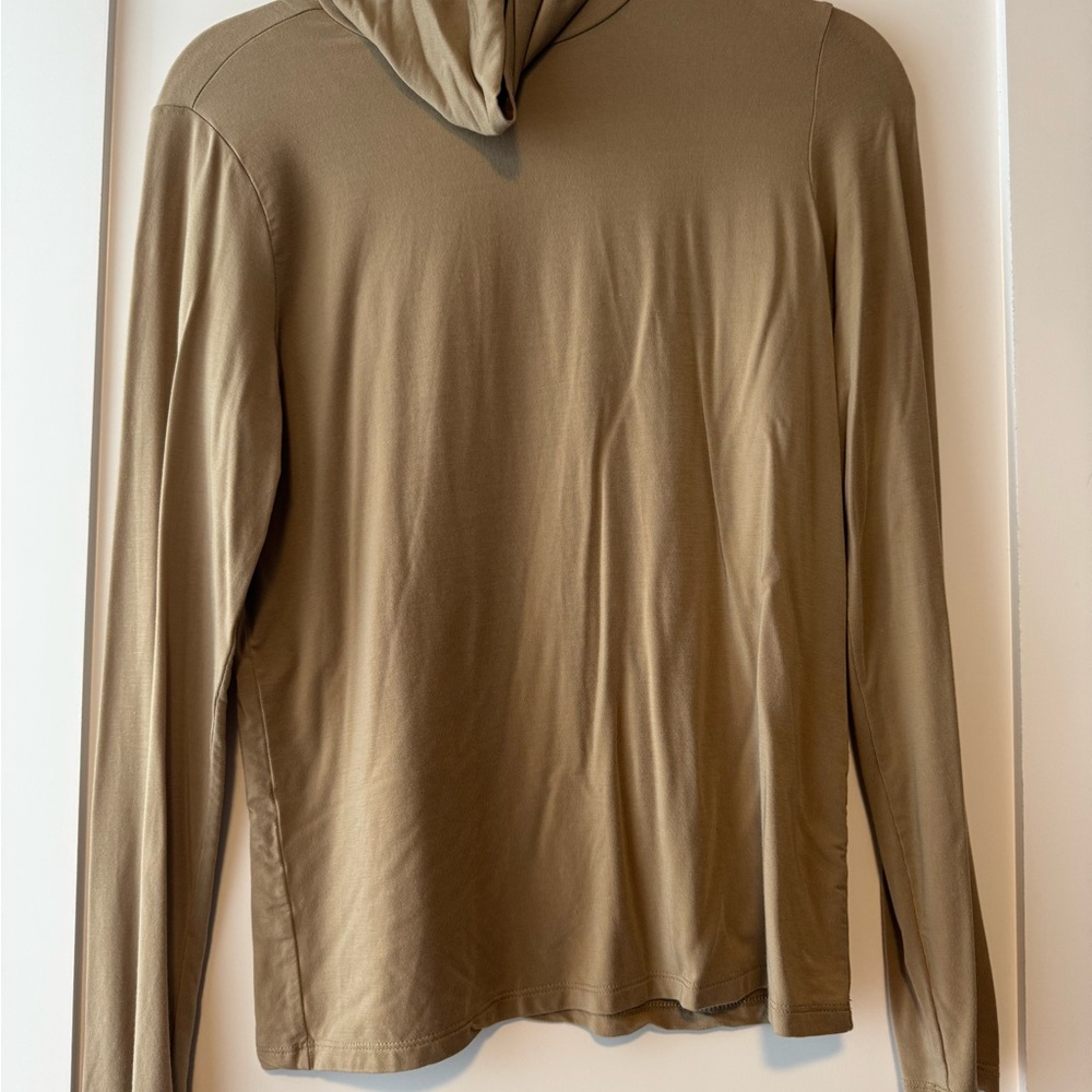 Wilfred Free tan turtleneck top